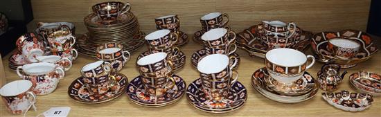 A quantity of Royal Crown Derby including 1128 pattern